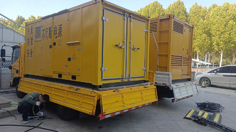 台山柴油发电机组和UPS电源配合使用时的注意事项